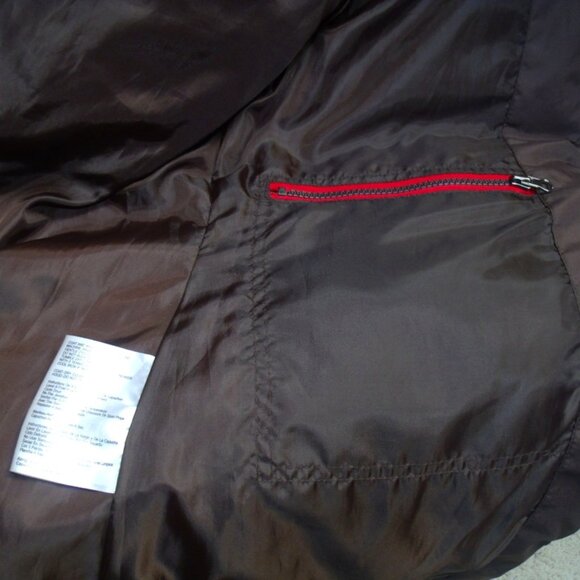 MICHAEL by Michael Kors Long Down Puffer Jacket Faux Fur Hood Sz LG - Picture 10 of 15